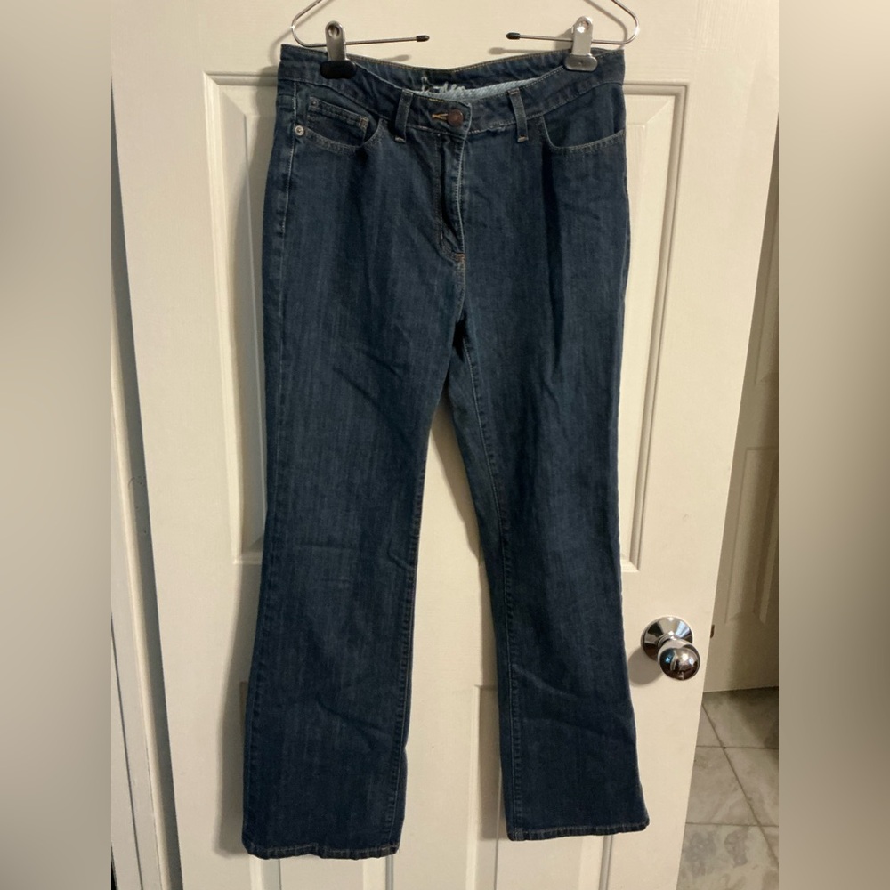 Cotton bootcut straight leg jean